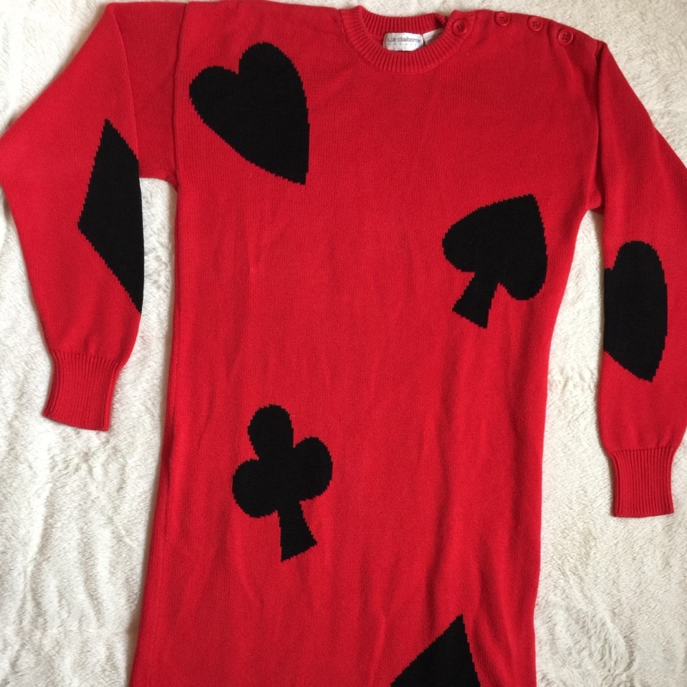 Vintage Liz Claiborne House of Cards Dress.